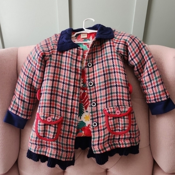 Wildflowers Other - Wildflowers Size 4 Or 4t Winter Coat Jacket Smocked Brand Wild Flowers
